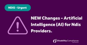 Artificial Intelligence (AI) for Ndis Providers