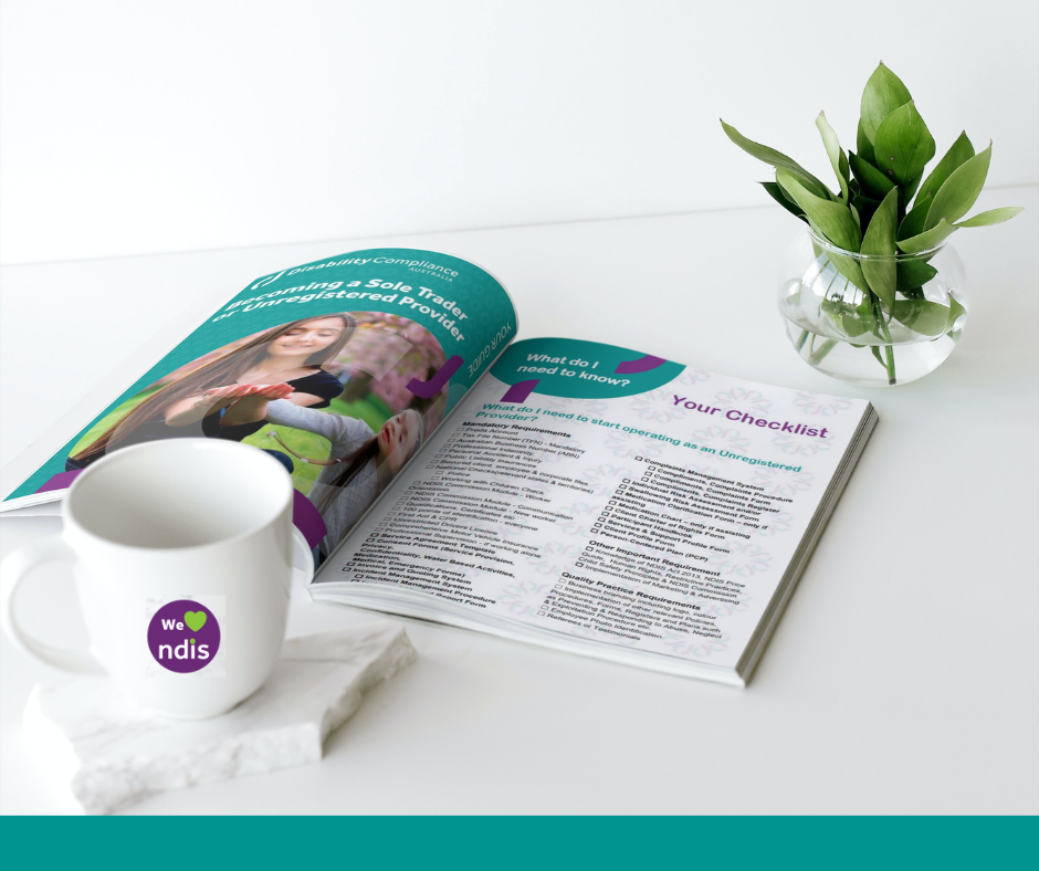 Becoming a Sole Trader or Unregistered Provider Guide