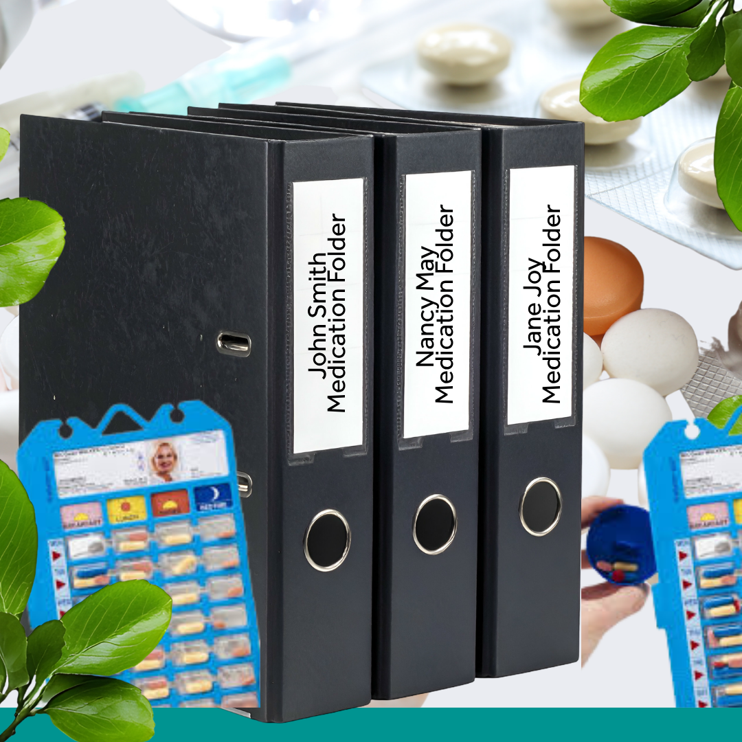 MediFolder Pro - Complete Medication Management Folder System