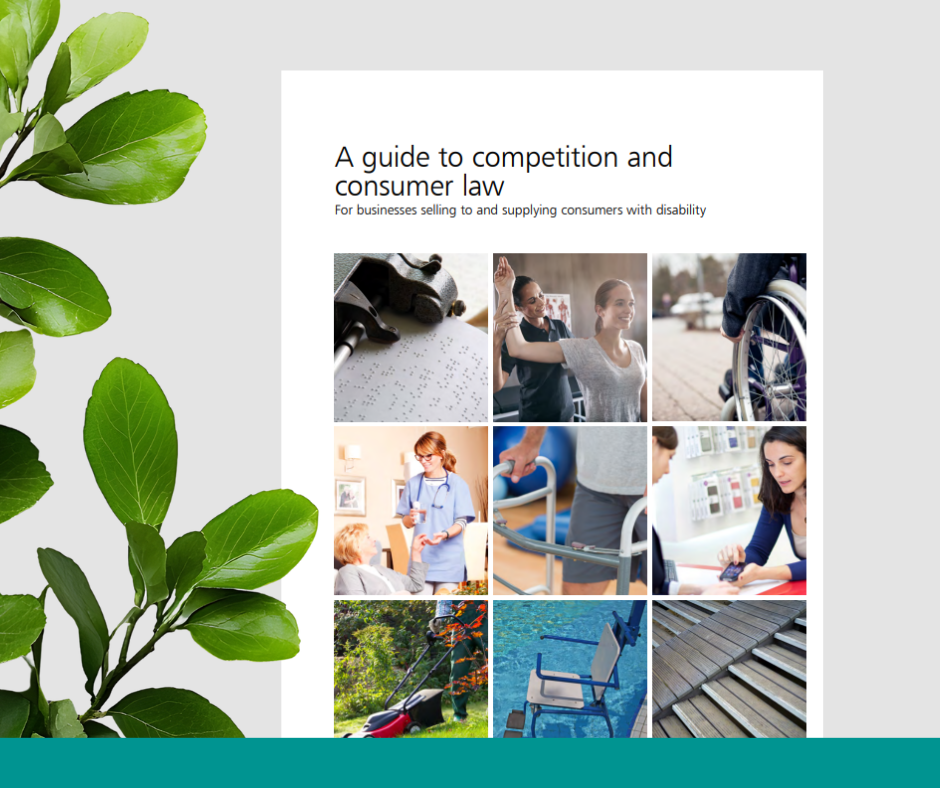 ACCC - Selling To & Supplying Consumers With Disability