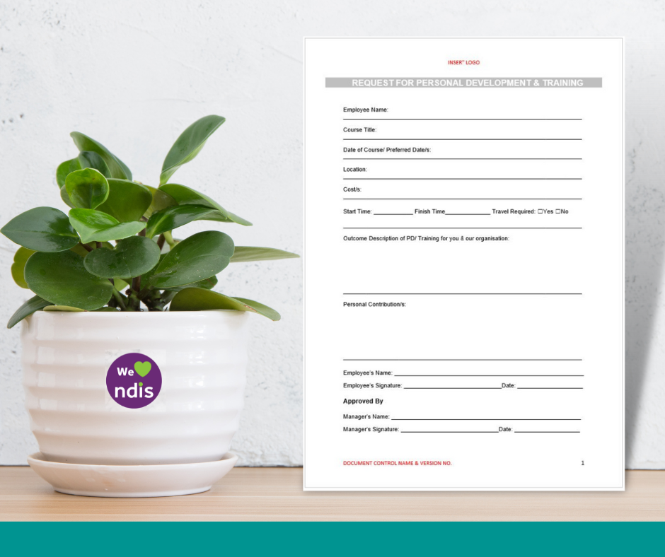 Training & Personal Development Request Form