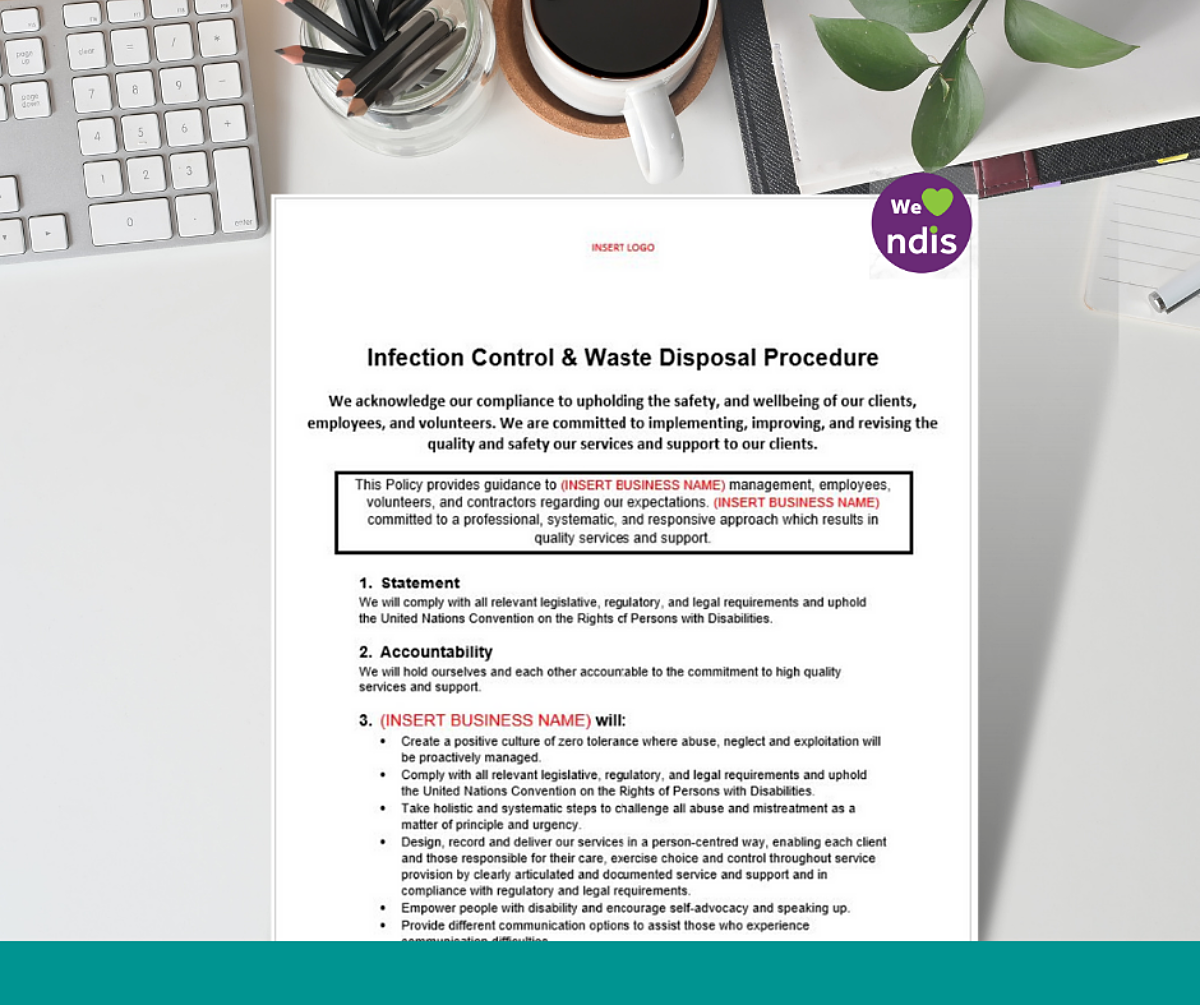 Infection Control & Waste Disposal Procedure