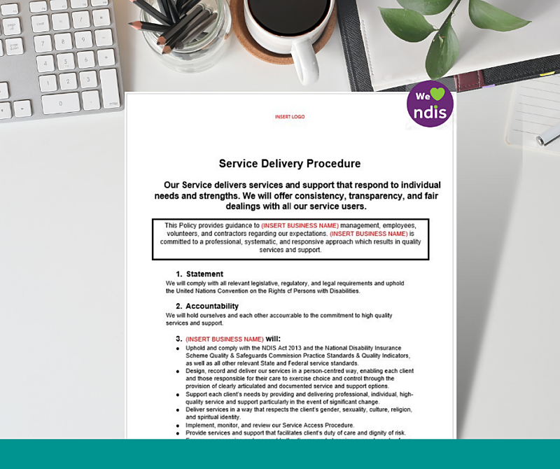 Service Delivery Procedure