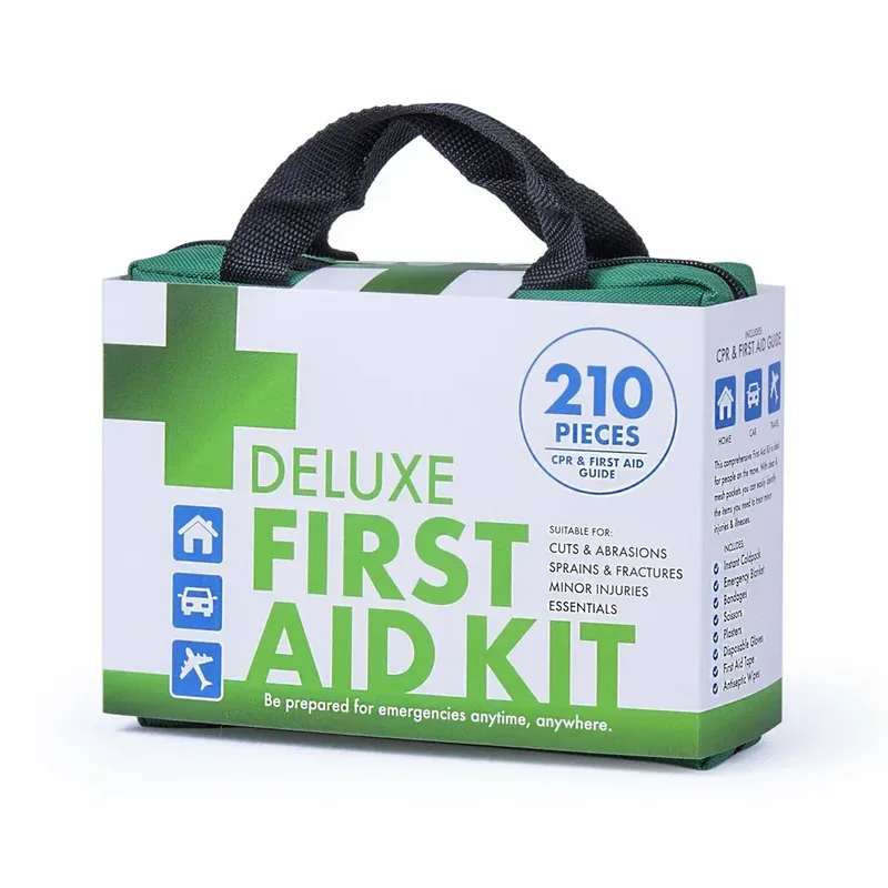 Car/ Travel First Aid Kit - 210 Pieces