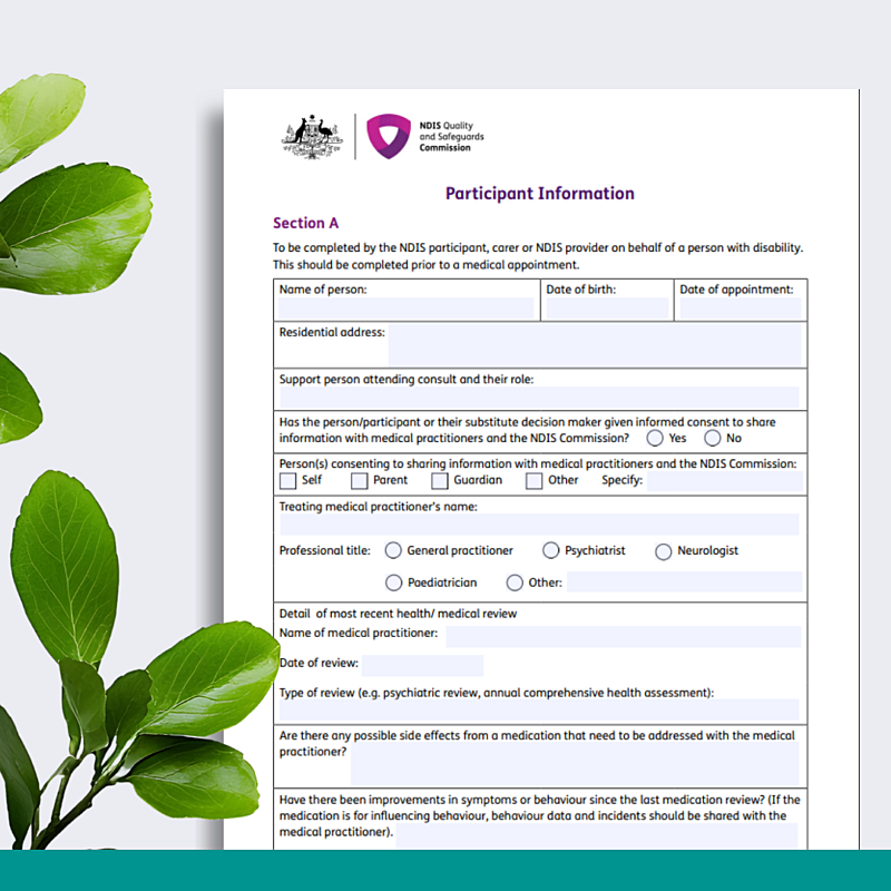 Medication Purpose Form