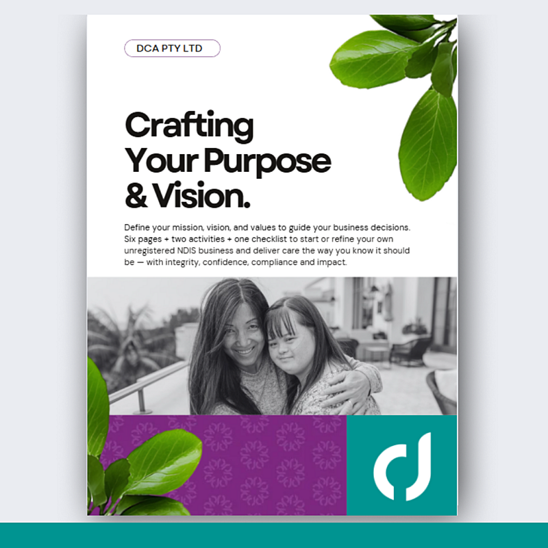 Crafting Your Purpose & Vision Module