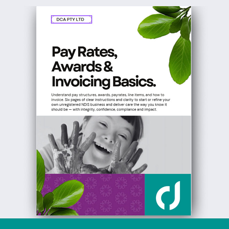 Pay Rates, Awards & Invoicing Basics Module