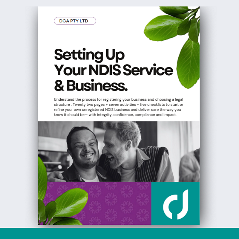 Setting Up  Your NDIS Service & Business Module