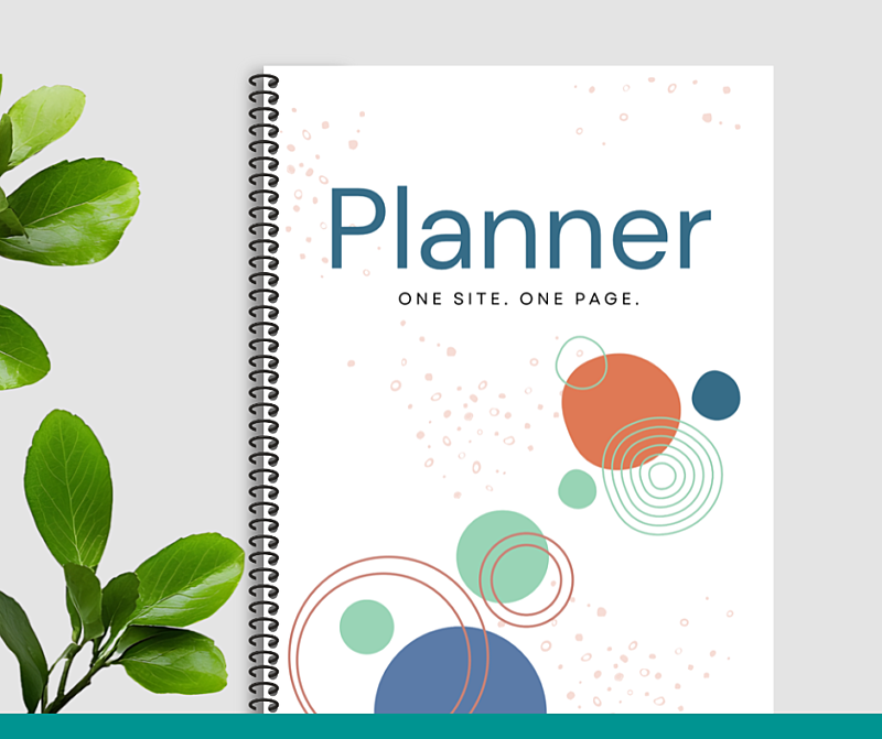 NDIS Participant or Site Communication Book & Daily Diary - Jul to Dec 2027 (Circles)