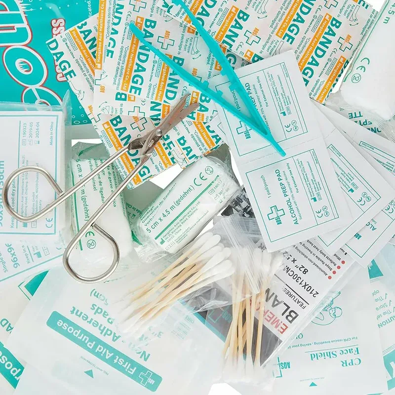 Car/ Travel First Aid Kit - 210 Pieces