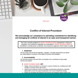 Conflict of Interest Procedure