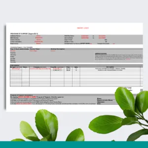 Program of Supports Agreement - Auto-generating 2025-26