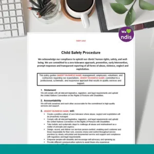 Child Safety Procedure