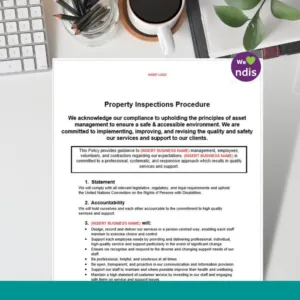 Property Inspections Procedure
