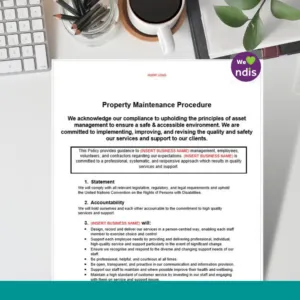 Property Maintenance & Repair Procedure