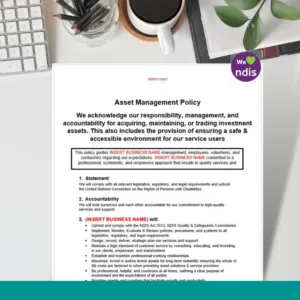 Asset Management Policy