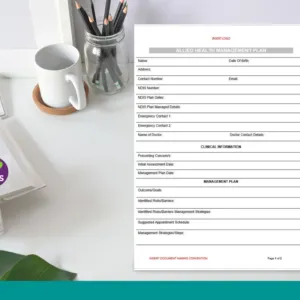 Allied Health Management Plan