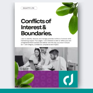 Conflicts of Interest & Boundaries Module