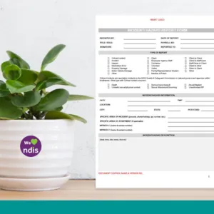 Incident & Hazard Report Form