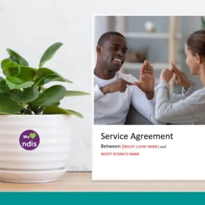 Support Coordination Service Agreement Form
