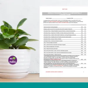Allied Health Service Provision, Privacy & Confidentially Consent Form