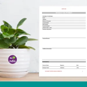 Payment Request Form