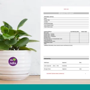 Request for Leave Form