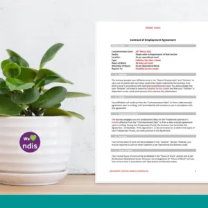 Contract - Student & Volunteer Form