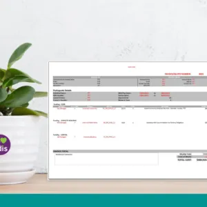 Invoice Template Form - Auto-generating