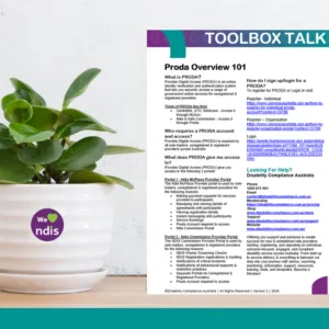 Proda Overview 101 Toolbox Talk