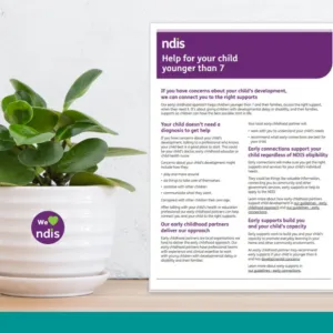 NDIS - Help for under 7 years of age