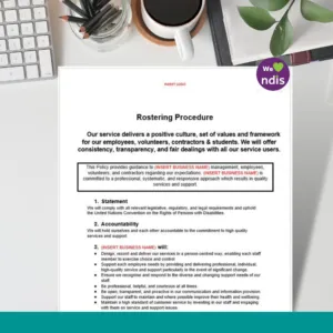 Rostering Procedure