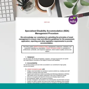 SDA Management Procedure